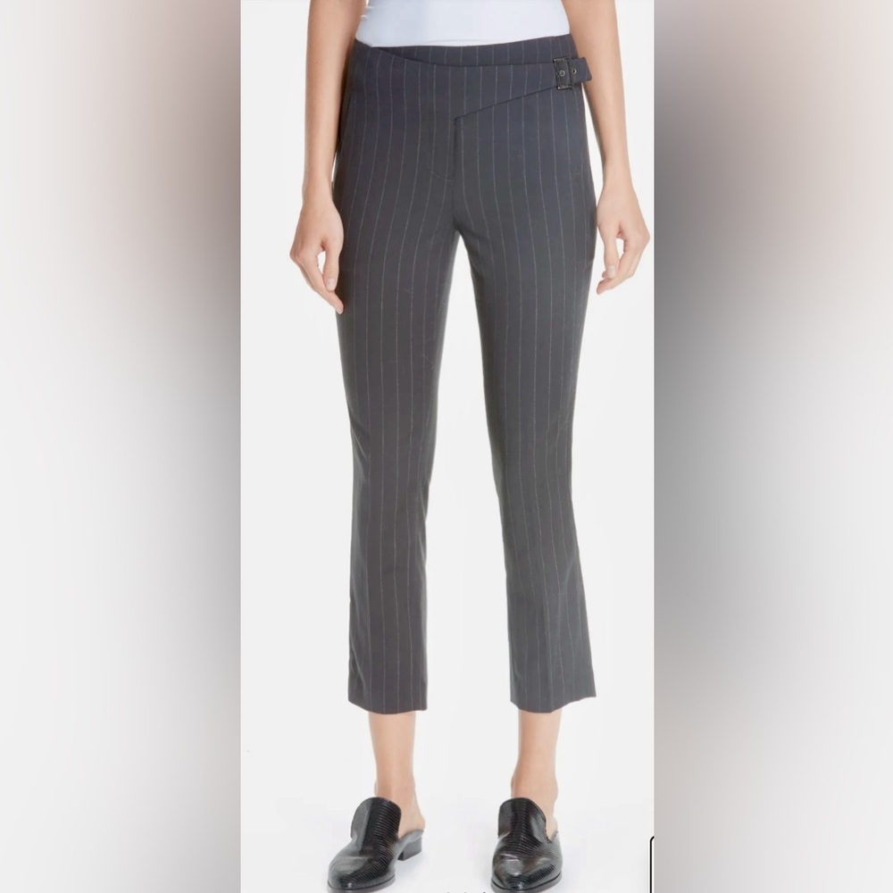BA&SH Bango Pinstripe Crop Trousers Women’s Size 2